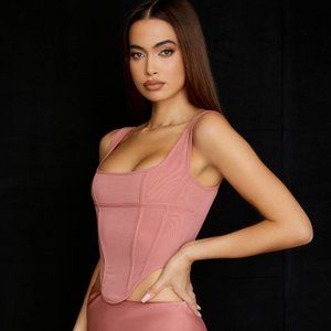House of CB Edetta Rose Mesh Corset